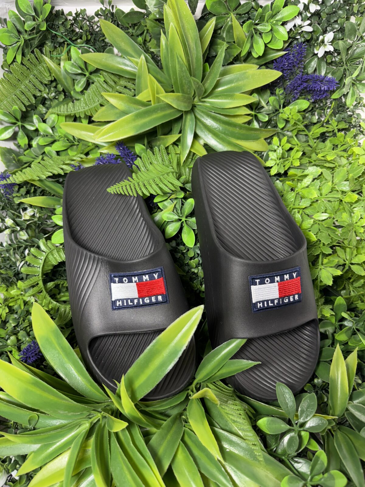 παντόφλες από τη Tommy Hilfiger Σε Μαύρο χρώμα