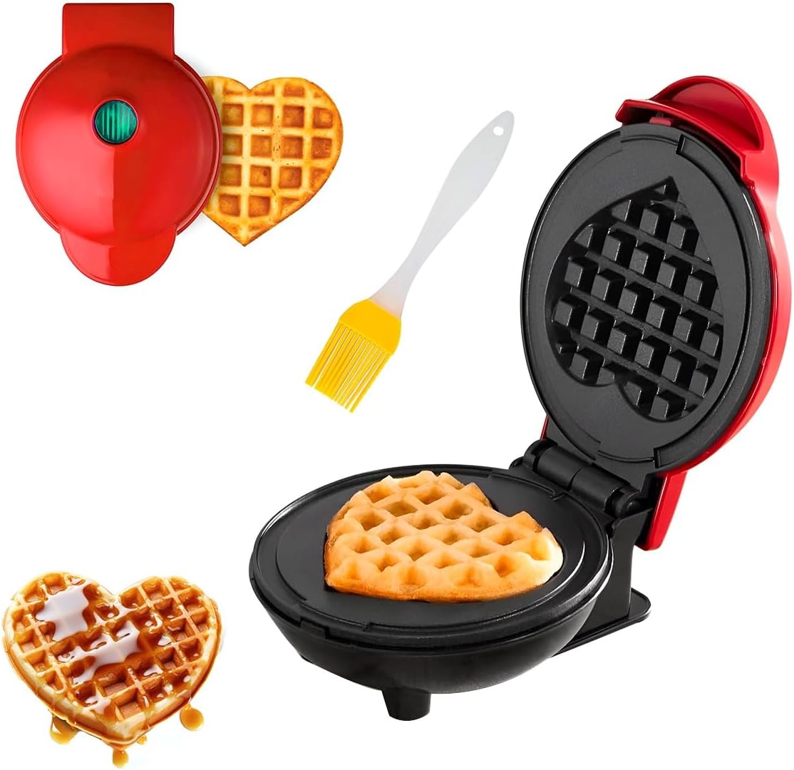 Βαφλιέρα Σε “Σχήμα Καρδιά” 350W - Image 4