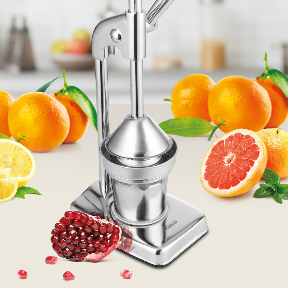 Αποχυμωτής πρέσας από ανοξείδωτο χάλυβα Εργαλεία φρούτων και λαχανικών του εμπορίου Στίφτες & Reamers οικιακής χρήσης λεμόνι πορτοκάλι ρόδι - Image 10