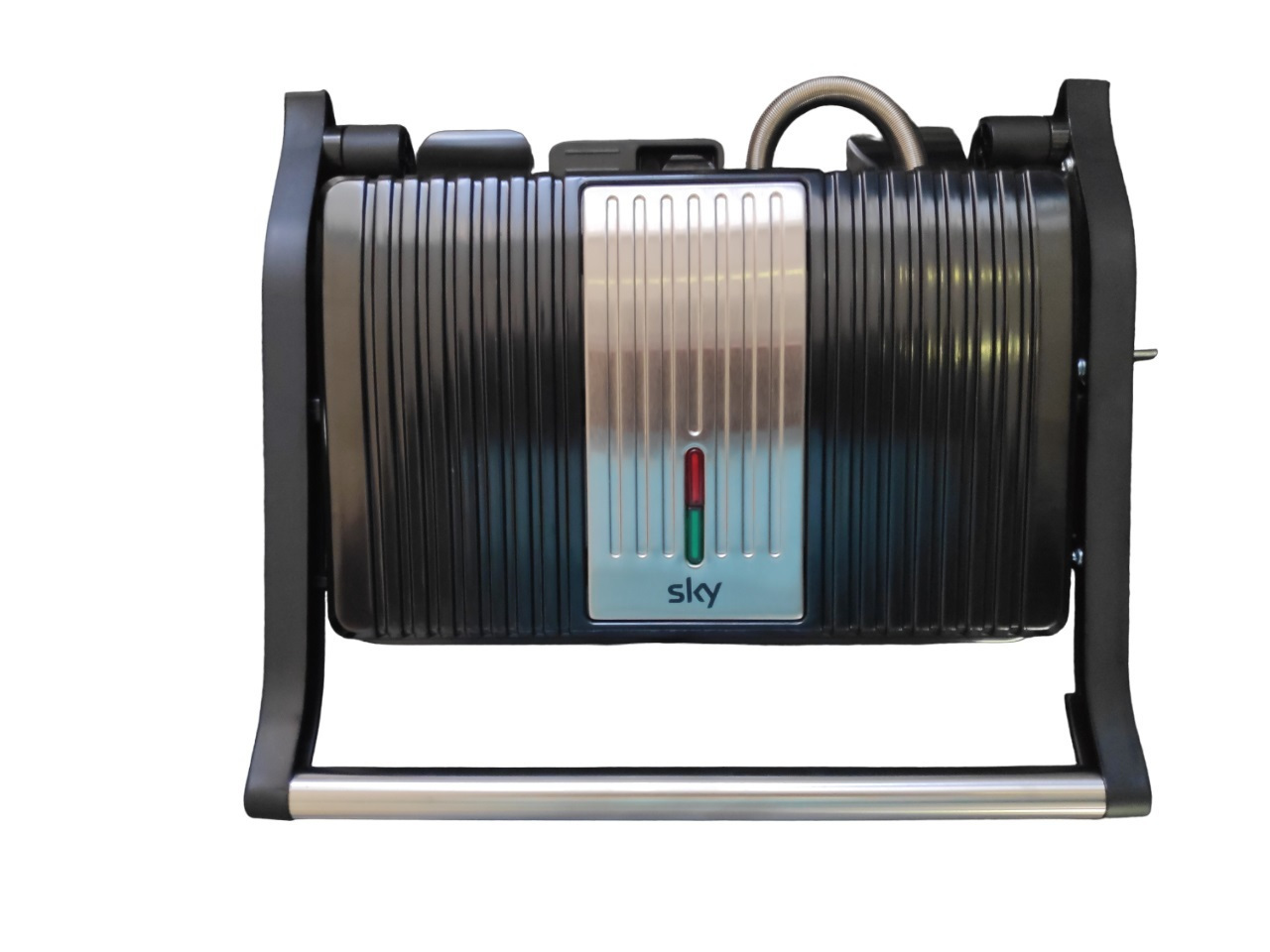 Sky Τοστιέρα για 2 Τοστ 1000W Inox / Μαύρη - Image 4