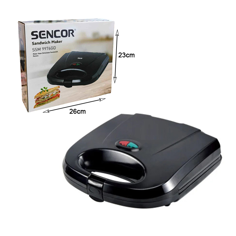 Sencor Τοστιέρα για 2 Τοστ 700W Μαύρη - Image 5