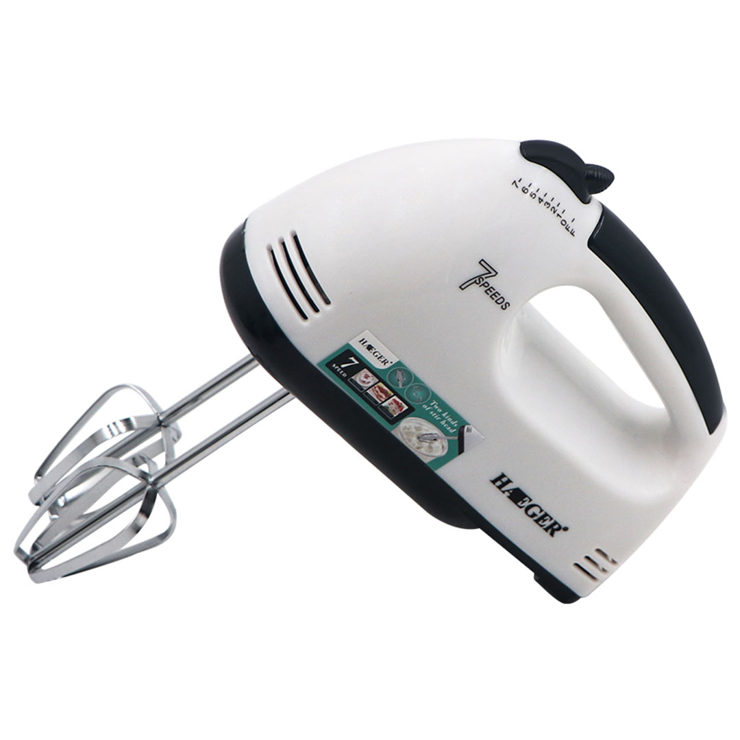 Μίξερ με inox κάδο 2Lt 260W Haeger HG-6637 μαύρο - Image 4