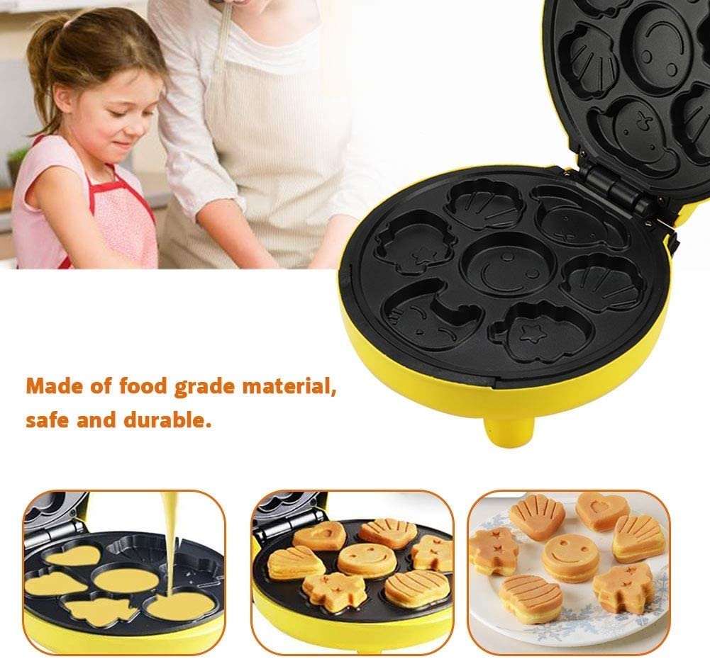 Σούπερ Μίνι Βαφλιέρα για Cartoon Βαφλάκια - Συσκευή Παρασκευής Κέικ - Mini Cake Machine - Image 3