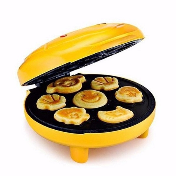 Σούπερ Μίνι Βαφλιέρα για Cartoon Βαφλάκια - Συσκευή Παρασκευής Κέικ - Mini Cake Machine - Image 4