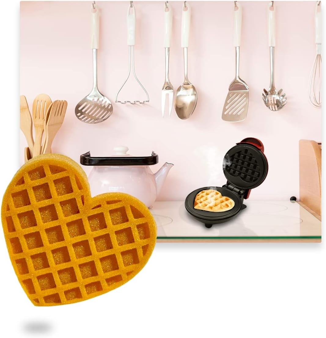 Βαφλιέρα Σε “Σχήμα Καρδιά” 350W - Image 7