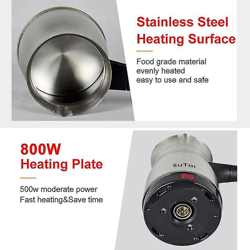 Ηλεκτρικό Μπρίκι Sutai 800W με Χωρητικότητα 800ml για Ελληνικό Καφέ - Image 4