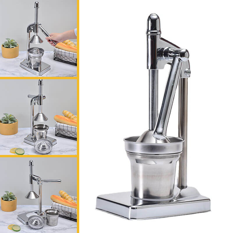 Αποχυμωτής πρέσας από ανοξείδωτο χάλυβα Εργαλεία φρούτων και λαχανικών του εμπορίου Στίφτες & Reamers οικιακής χρήσης λεμόνι πορτοκάλι ρόδι - Image 8